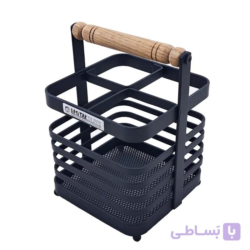 استند همه کاره لیمیتاک مدل صبا با دسته چوبی