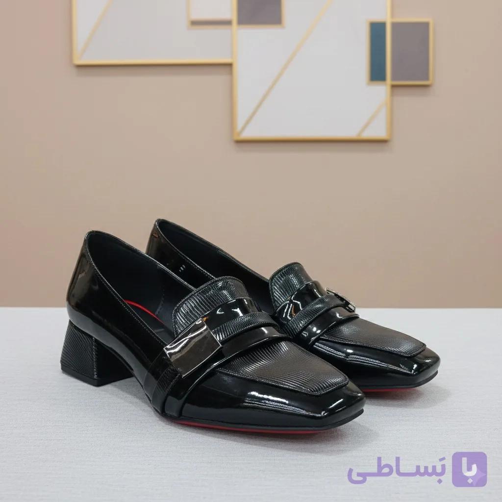 کفش کالج ورنی آینه ای