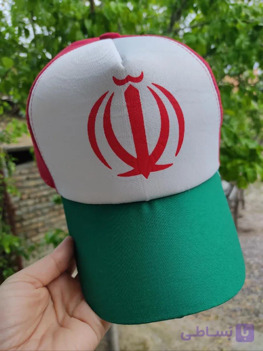 کلاه طرح پرچم🇮🇷 مناسب ۵سال الی بزرگسال