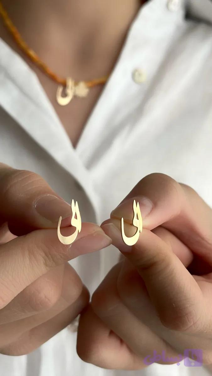 گوشواره طلا الی — تصویر 1