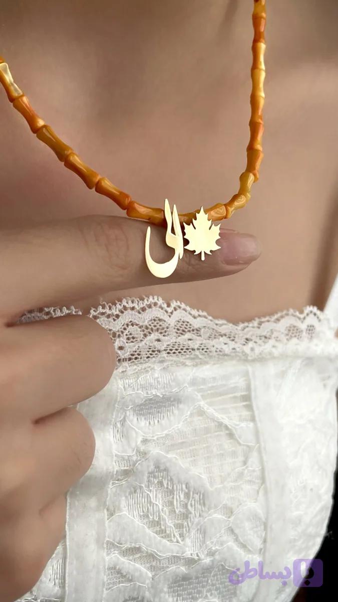 گردنبند طلا الی پاییزی — تصویر 1