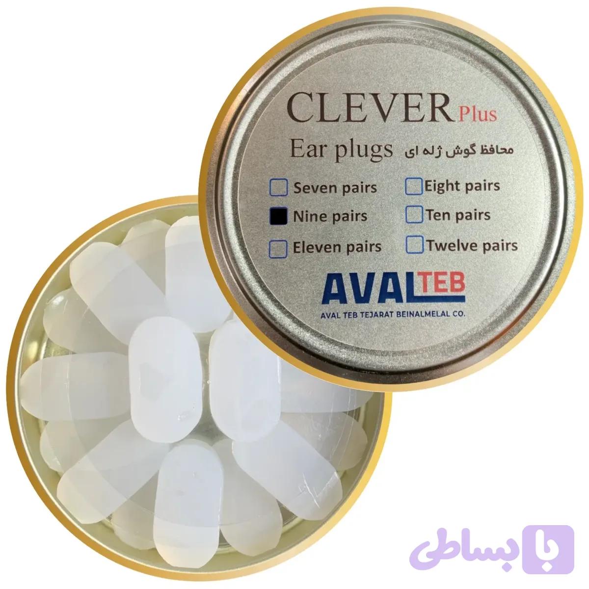 گوش گیر ژله ای (گوشگیر ژله ای) 9 جفت CLEVER plus