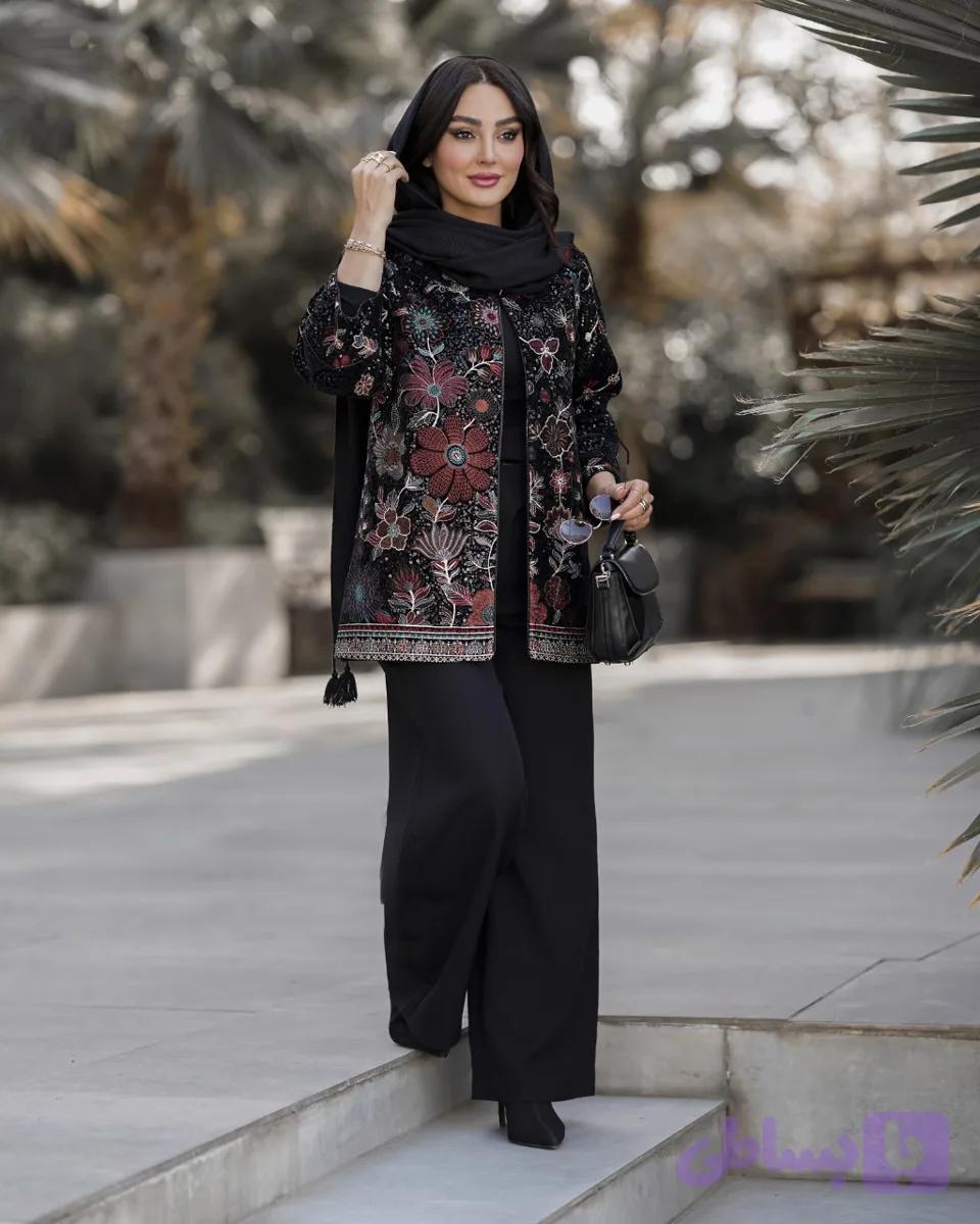 کت سوزن دوزی شده شیک و مجلسی