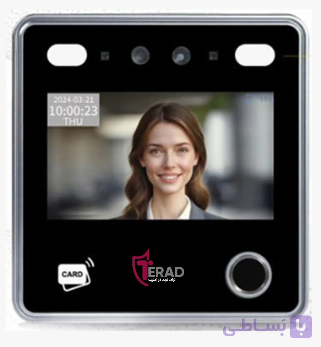 دستگاه حضور غیاب مدل با تکنولوژی هوش مصنوعی T12F (TM/Ai12F) — تصویر 1