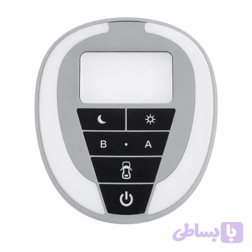 چراغ سقف خودرو سامبو هفت رنگ مناسب پژو 206، 207 و رانا — تصویر 1