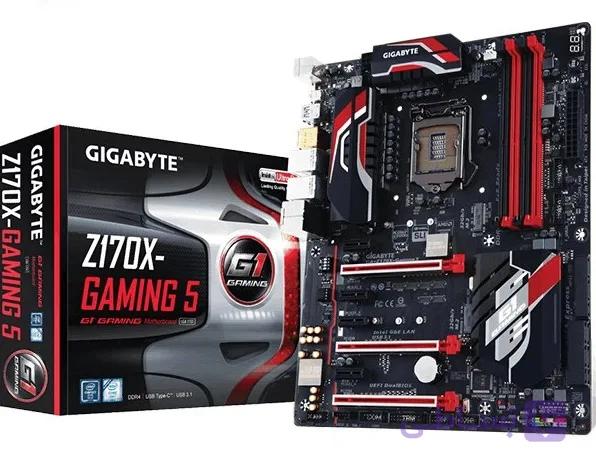 مادربرد استوک  گیگابایت مدل GA-Z170X-GAMING 5 — تصویر 1