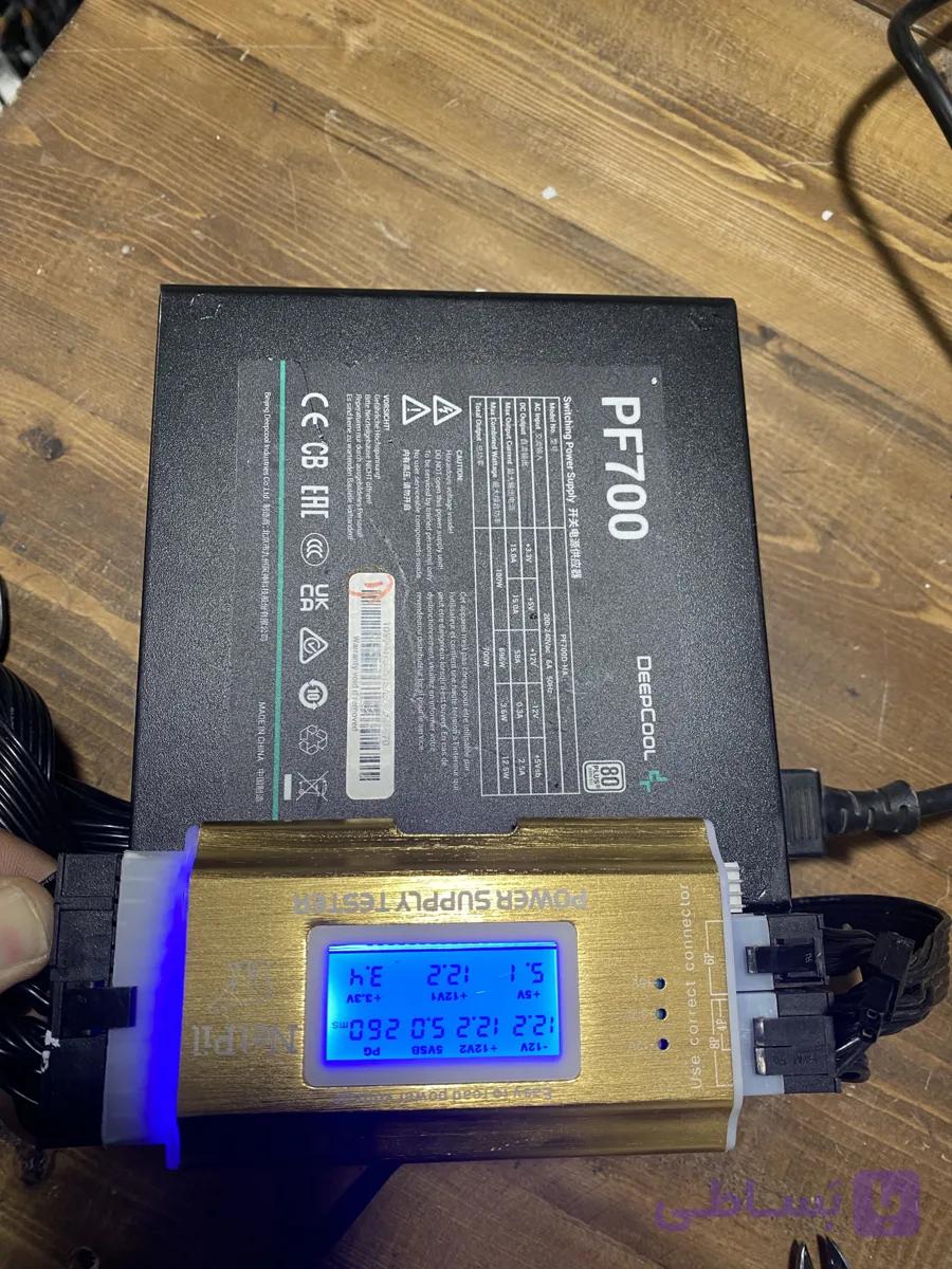 پاور استوک 700 وات دیپ کول مدل DeepCool PF700 — تصویر 1