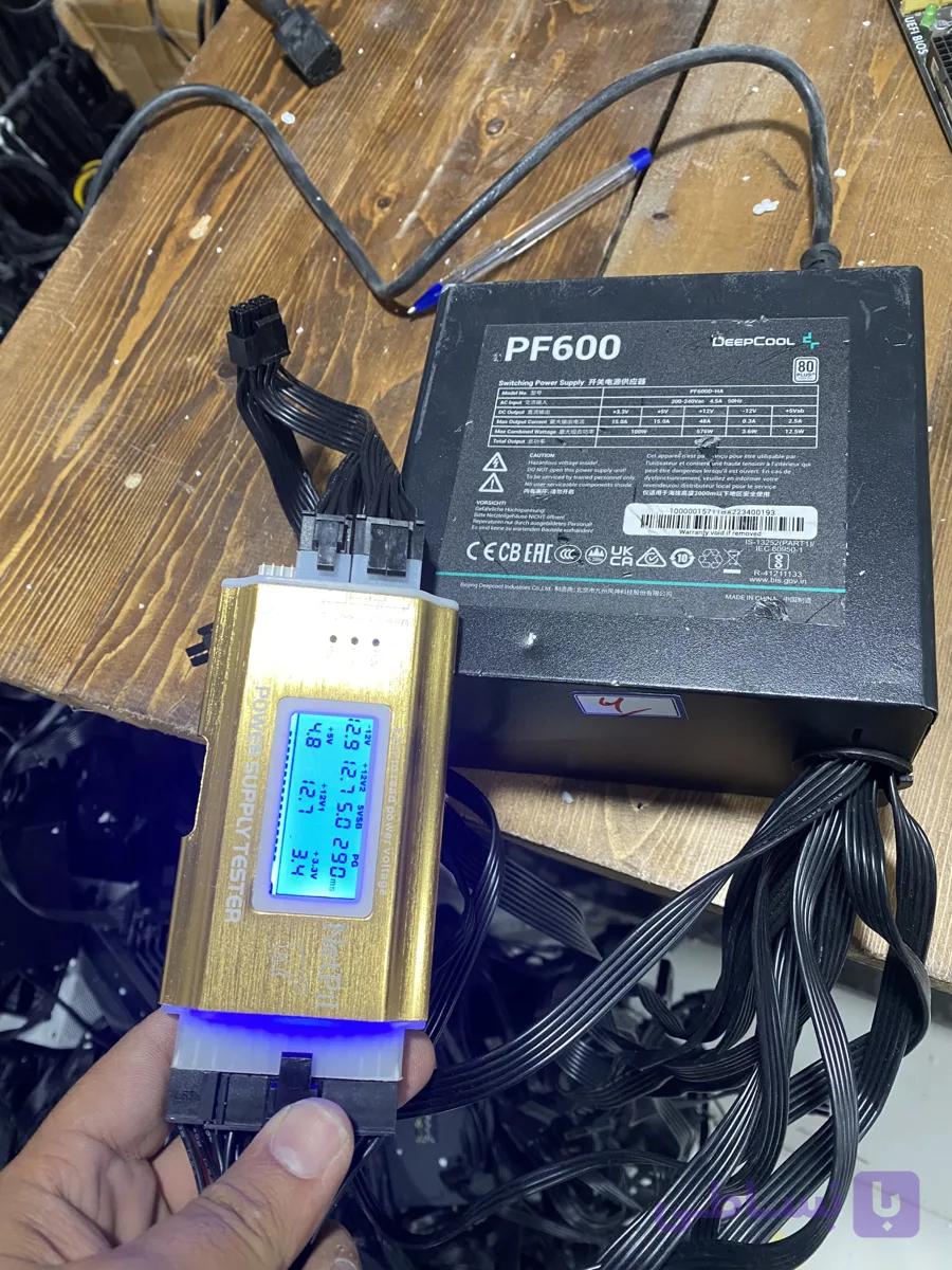 پاور استوک 600 وات دیپ کول مدل DeepCool PF600 — تصویر 1