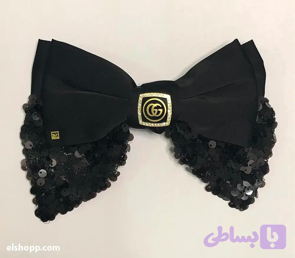 گیره مو پاپیونی بزرگ مجلسی 411 — تصویر 1