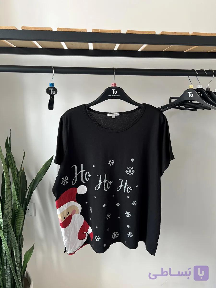 تیشرت زنانه Target Collection اورجینال با طرح بابانوئل