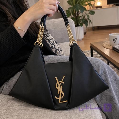 کیف زنانه دوشی مدل تک زیپ قایقی استایل روزانه