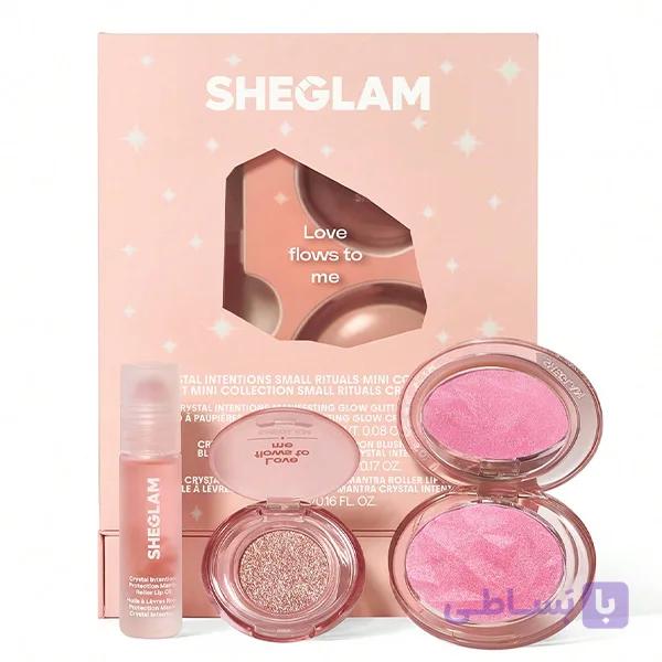پک مینی آرایشی کریستال رز کوارتز شیگلم Sheglam I Trust My Intuition Rose Quartz — تصویر 1