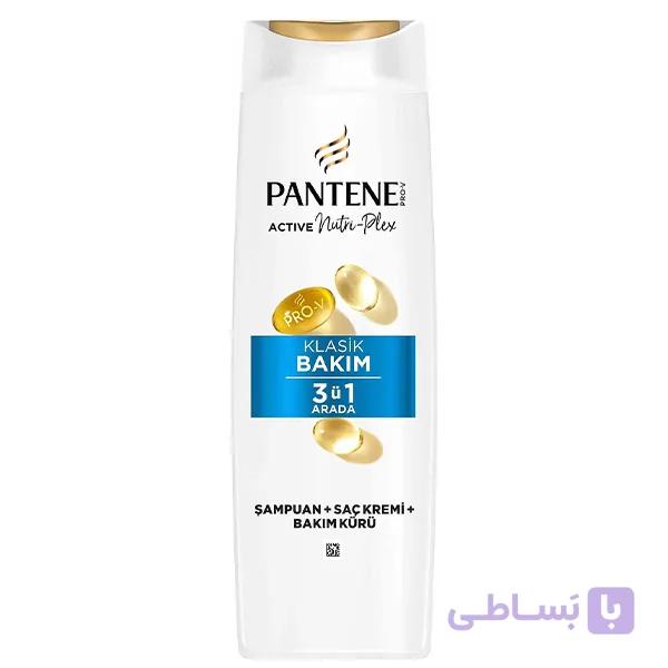 شامپو 3 در 1 موهای نرمال پنتن Pantene Temel Bakim 3 In 1 Arada Normal Hair — تصویر 1