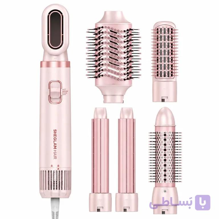 سشوار و مولتی استایلر 6 کاره شیگلم Sheglam Blowout Bliss All In One Multi Styler Sgh Ms 01 — تصویر 1