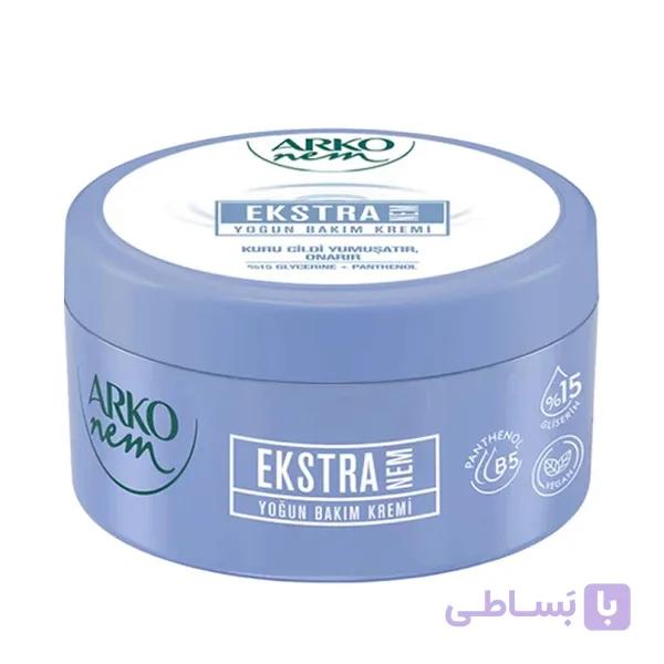کرم مرطوب کننده اکسترا آرکو Arko Ekstra Nem Yogun Bakim Kremi 250Ml — تصویر 1