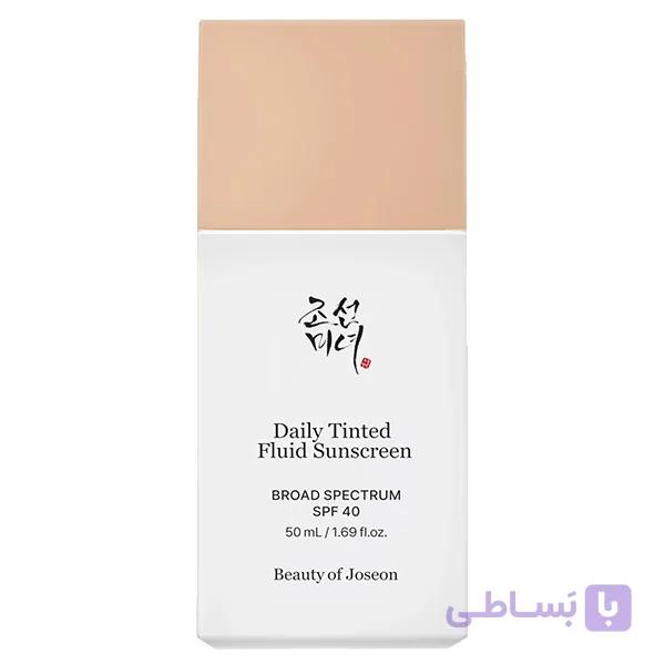 تینت ضد آفتاب فلوئیدی بیوتی آف جوسان Beauty Of Joseon Daily Tinted Fluid 50Ml — تصویر 1