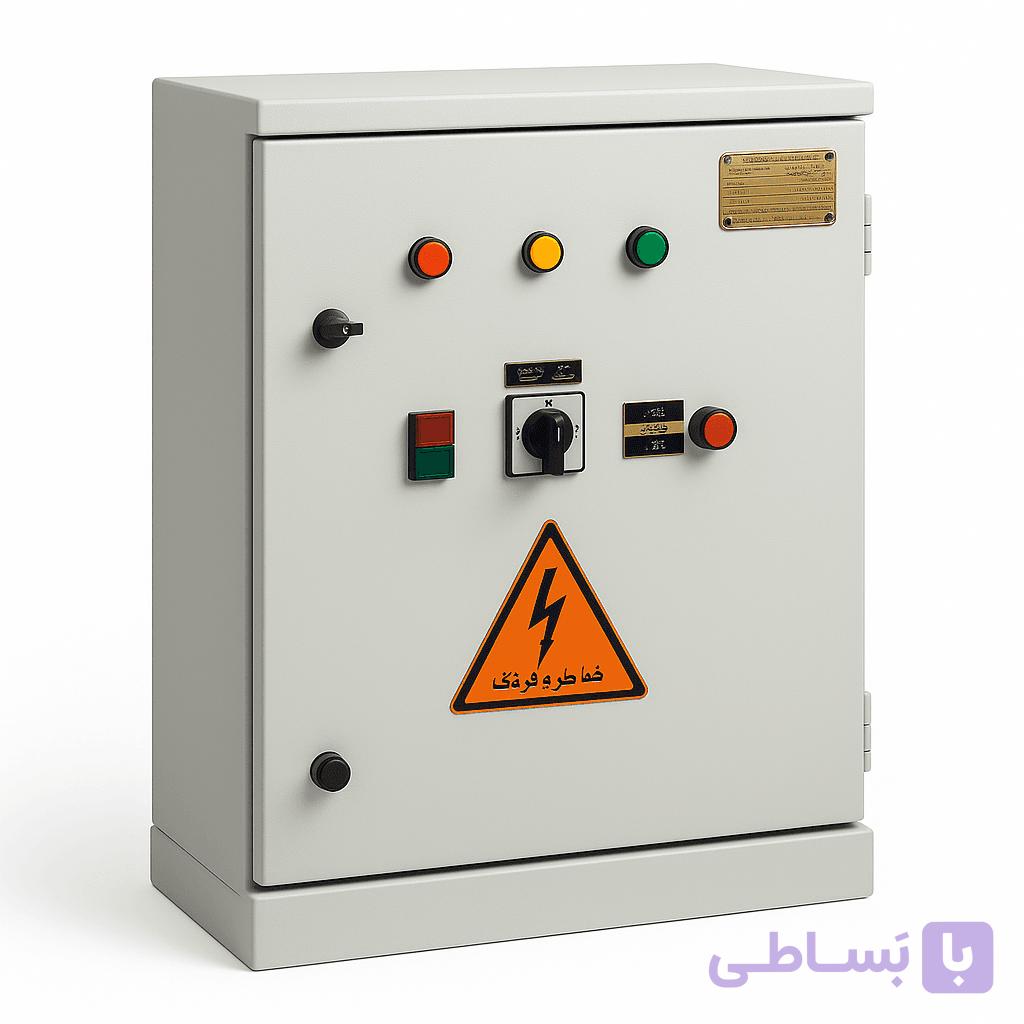 تابلو برق فلزی روکار ابعاد 60x80x40 توان 75 کیلو وات — تصویر 1