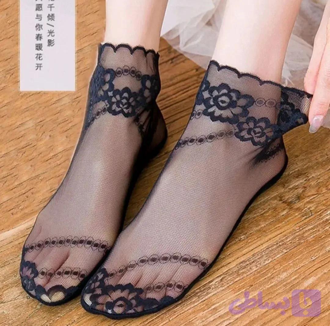 جوراب گیپوری مجلسی زنانه