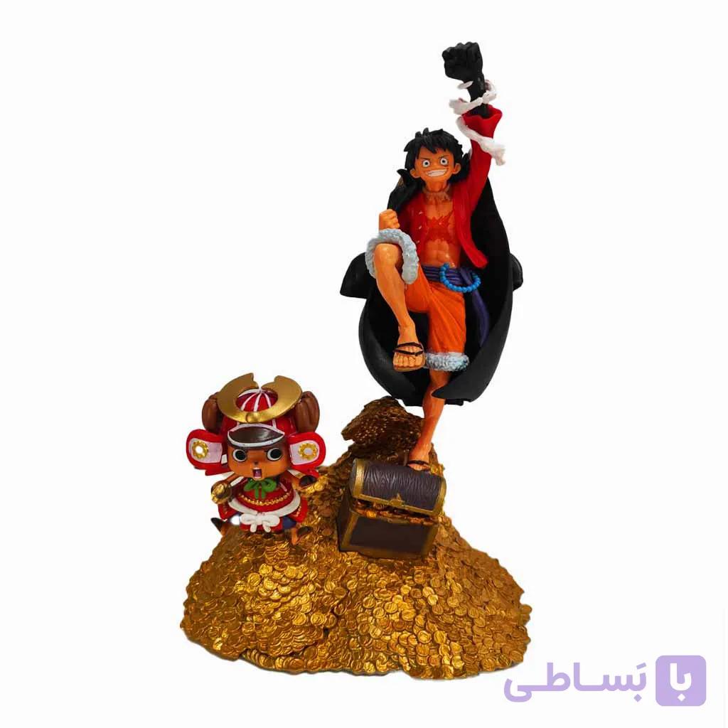 اکشن فیگور لوفی و چوپر وان پیس | One Piece Monkey D.Luffy & Chopper — تصویر 1