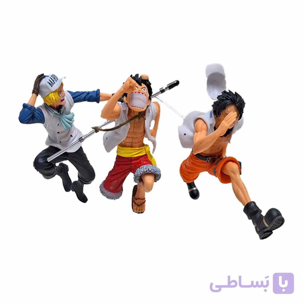 اکشن فیگور سه عددی وان پیس | One Piece 3 Character — تصویر 1