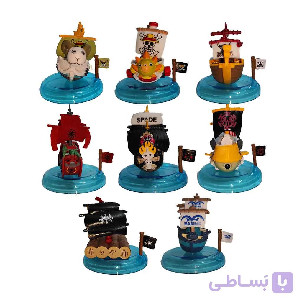 کشتی های گرند لاین وان پیس 8 عددی | One piece Grand Line Ships — تصویر 1