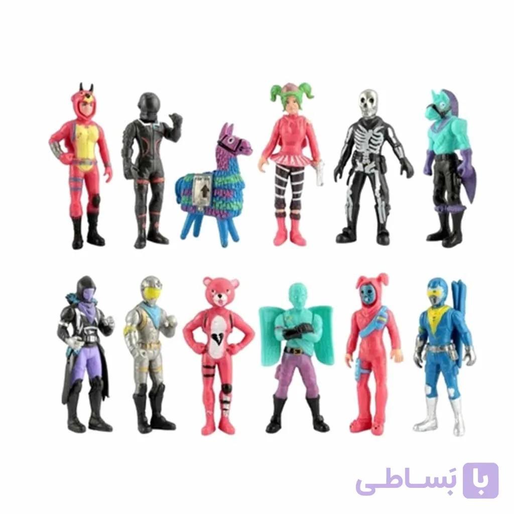 اکشن فیگور فورتنایت 12 عددی | Fortnite 12 Character Set