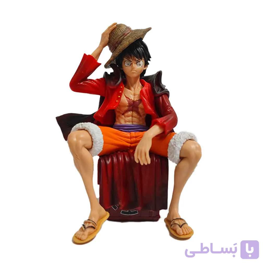 اکشن فیگور لوفی نشسته | Luffy Sit On Barrel — تصویر 1
