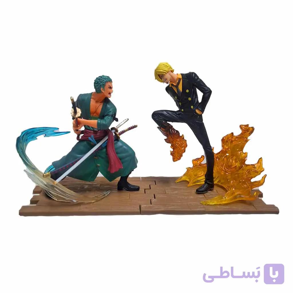 اکشن فیگور سانجی و رورونوا زورو 17 سانتی متر | Sanji & Roronoa Zoro — تصویر 1