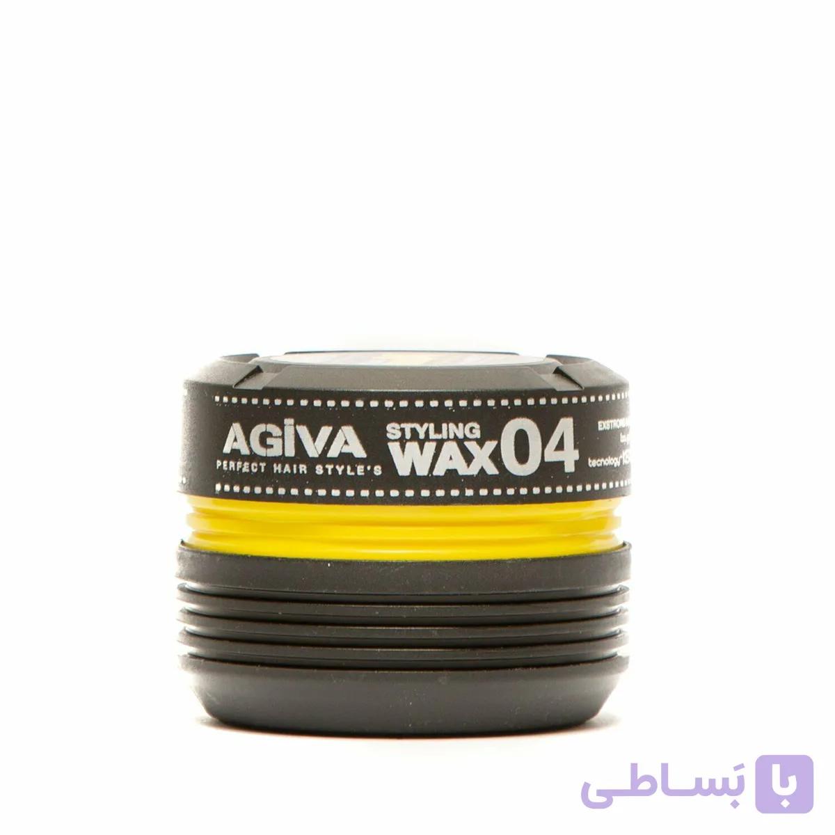 واکس مو AGiva / شماره 04 / با قدرت نگهداری بسیار بالا
