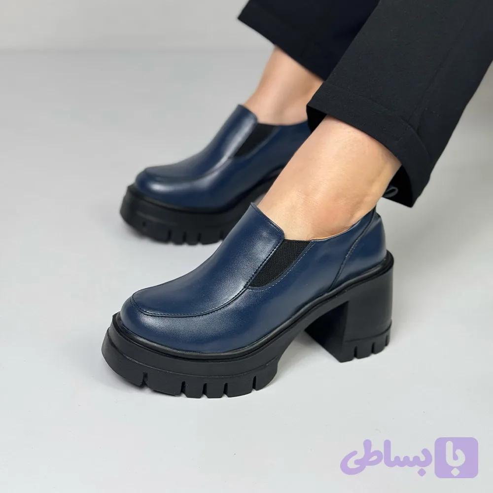 لوفر زنانه مدل دو کش لژ ۸ سانتی — تصویر 1