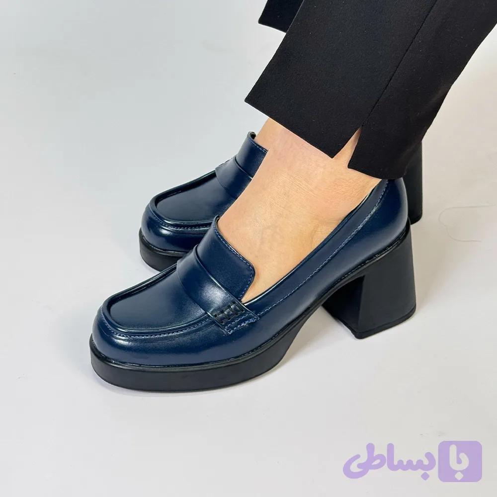 لوفر زنانه مدل زمرد ساده لژ ۷ سانتی — تصویر 1
