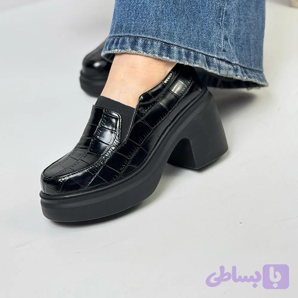 لوفر زنانه مدل صدف کش لژ ۸ سانتی — تصویر 1