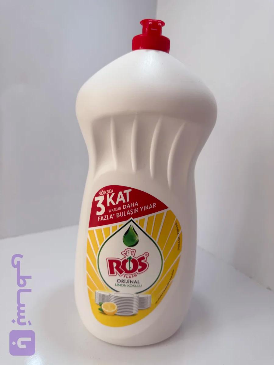 مایع ظرفشویی 1.5 لیتری لیمون ترکیه ROS