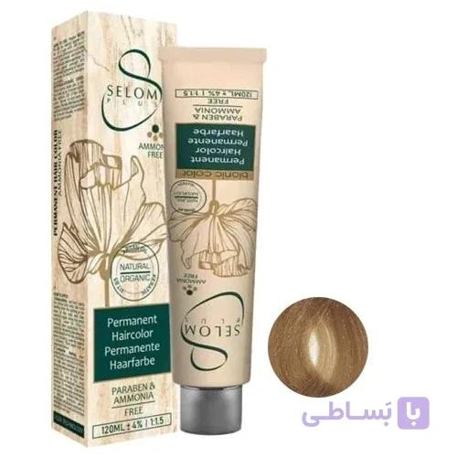 رنگ مو بدون آمونیاک سلوم شماره CS4 رنگ تافی