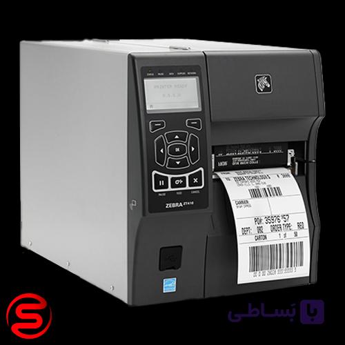 لیبل پرینتر صنعتی زبرا مدل Zebra ZT410 – استوک — تصویر 1