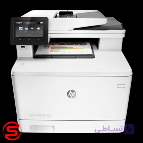 پرینتر چندکاره رنگی مدل HP Color LaserJet Pro MFP M477fnw (220 ولت اورجینال) – استوک — تصویر 1