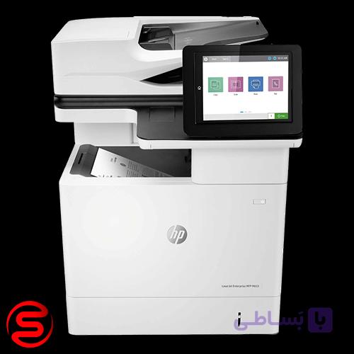 پرینتر چندکاره HP LaserJet Enterprise MFP M632 (کابین دار) – استوک — تصویر 1