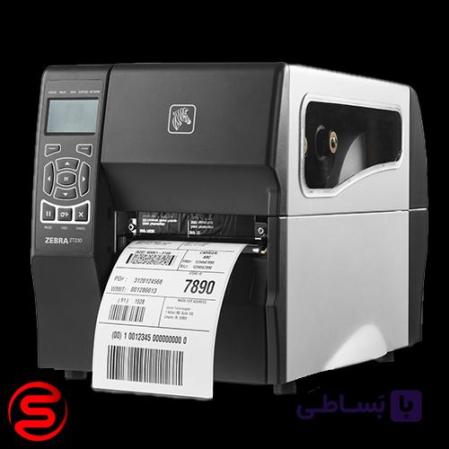 لیبل پرینتر صنعتی زبرا مدل Zebra ZT230 – استوک — تصویر 1
