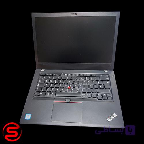 لپ تاپ LENOVO ThinkPad T480  | CPU: Intel i5 gen 8(i5-8650U)  | Ram: 8 GB | Hard: 256 GB (ssd) | 14 inch – استوک — تصویر 1