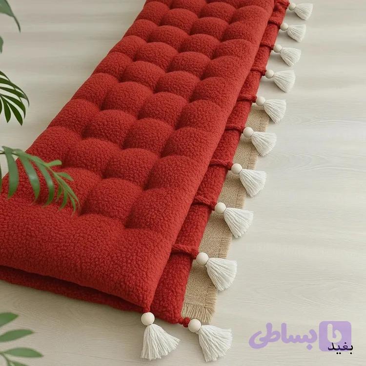 تشکچه مبل، ضد آب و ترمزدار ۴لایه منگوله دار
