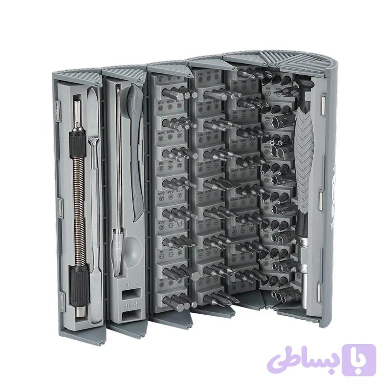 پیچ گوشتی و سری پیچ گوشتی پرووان مدل PGS101 بسته 126 عددی