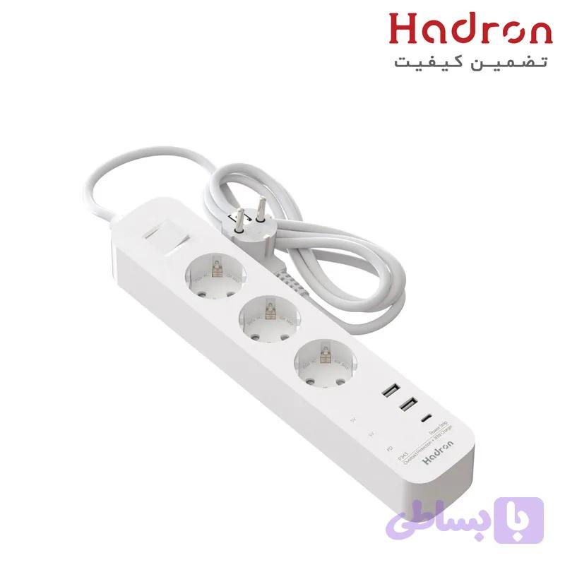 چندراهی برق هادرون مدل P343 مجهز به شارژر 30 وات