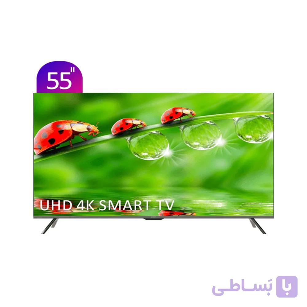 تلویزیون UHD 4K هوشمند ایکس‌ویژن سری 7 مدل XYU720 سایز 55 اینچ — تصویر 1