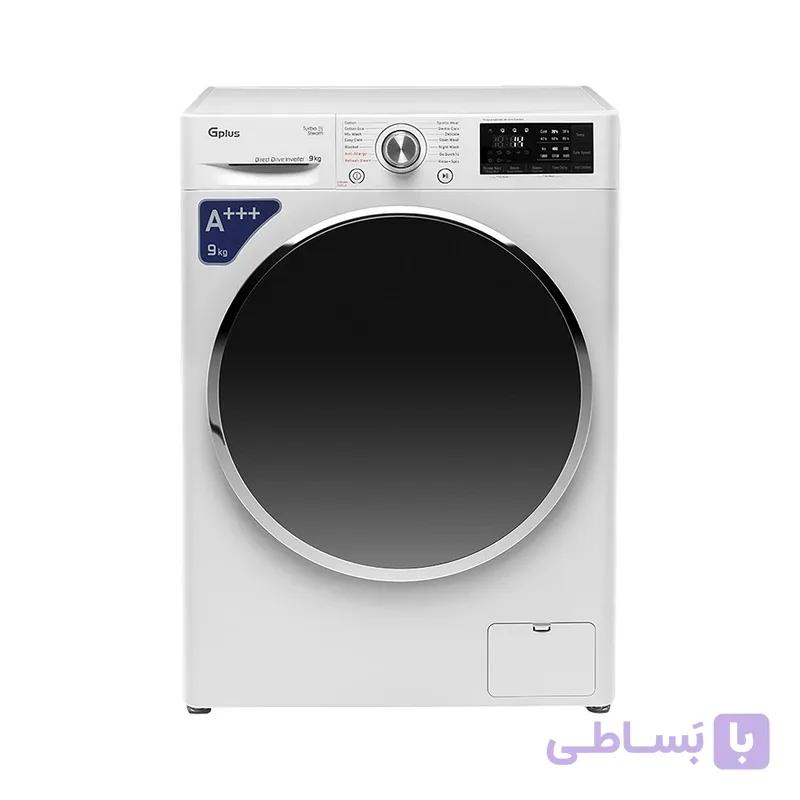 ماشین لباسشویی 9 کیلوگرم اتوماتیک جی پلاس مدل GWM-R909W — تصویر 1