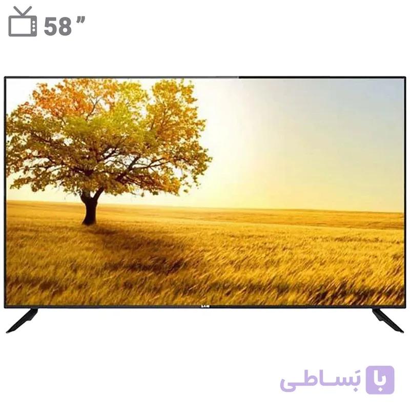تلویزیون ال ای دی هوشمند سام الکترونیک مدل UA58TU6550TH سایز 58 اینچ