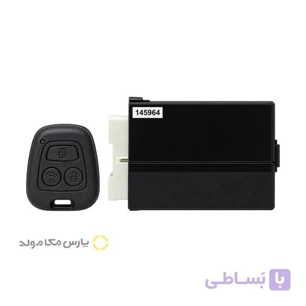 مجموعه كامل ريموت و گيرنده پرايد 132(3دكمه تك ريموت)-پارس مكامولد
