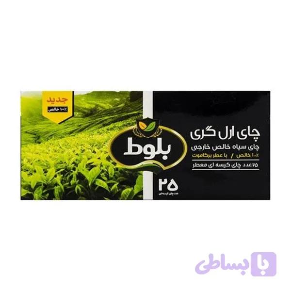 چای کیسه ای معطر بدون لفاف 25 عددی بلوط — تصویر 1