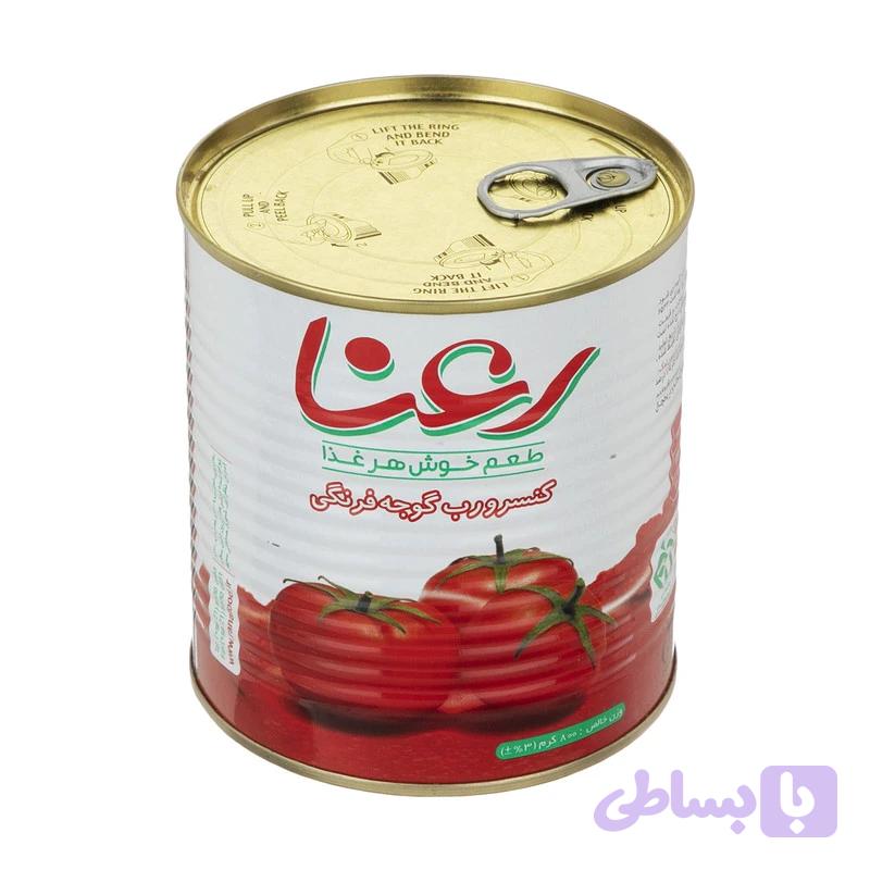 کنسرو رب گوجه فرنگی رعنا 800 گرمی