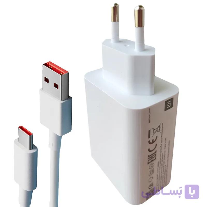 شارژر دیواری 33 وات مدل MDY به همراه کابل USB-C