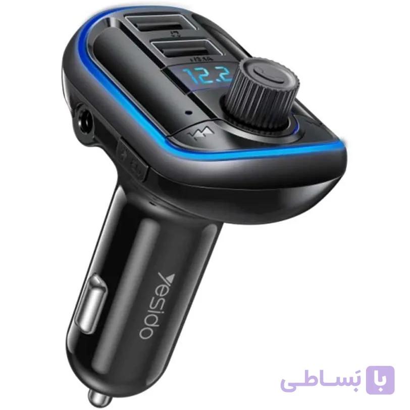 شارژر کله فندکی FM Transmitter یسیدو مدل Y44 — تصویر 1